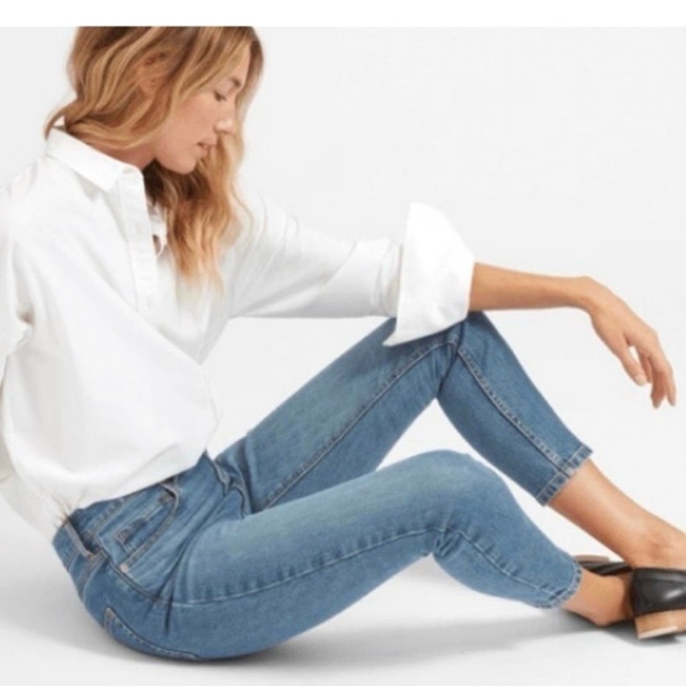 Everlane 90’s Style High Rise Ankle Jeans